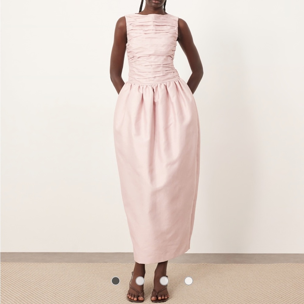 ASOS Pink Sleeveless Maxi Dress